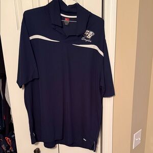 Georgia Southern University Nike Men's Navy Polo with White Details